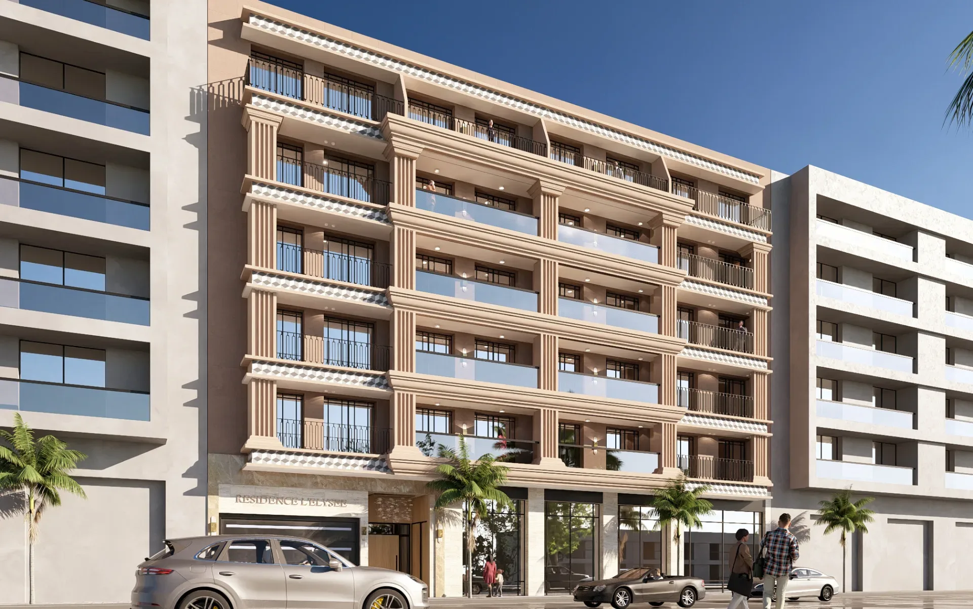 Projet de studios neufs avec piscine et Gym l'Hivernage – 2
