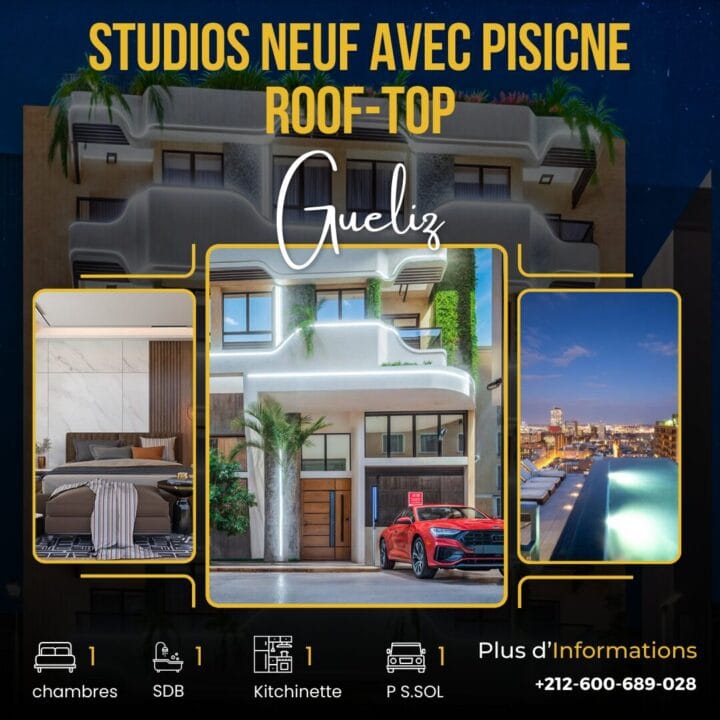 Appartements studios avec piscine Marrakech - Photo 3
