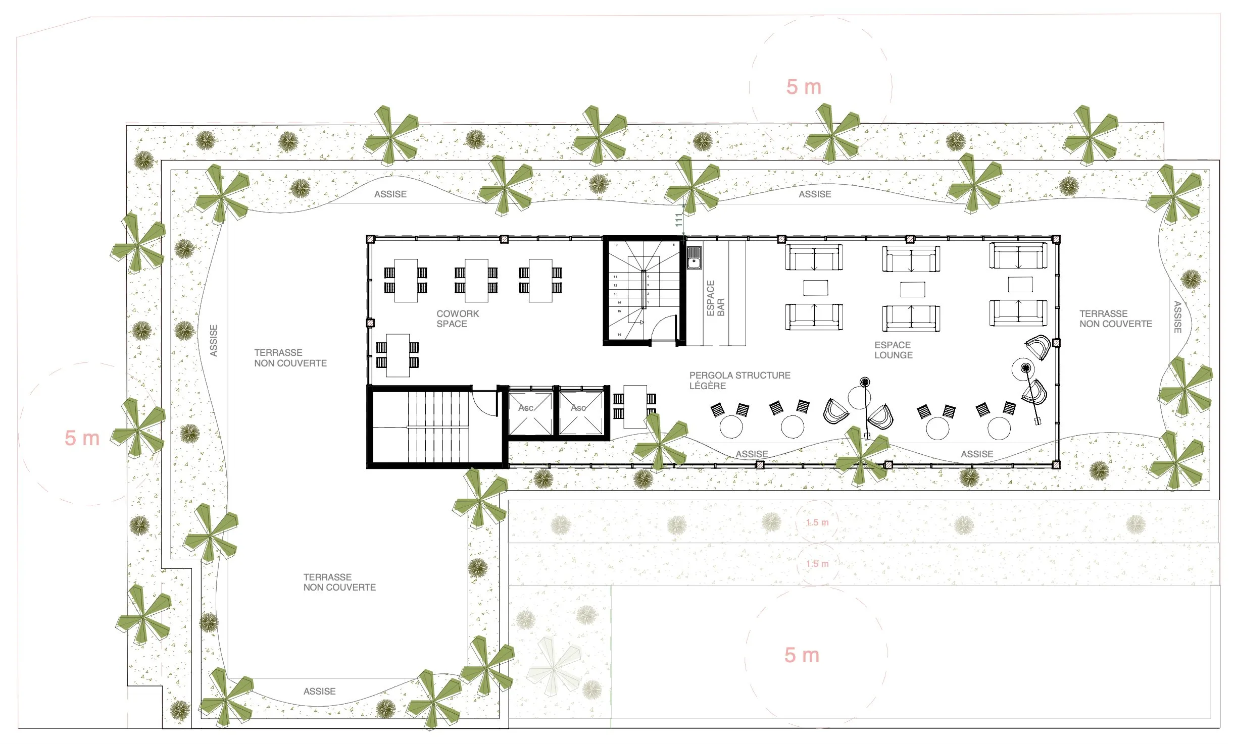 Studios neufs Guéliz Marrakech - Photo 19