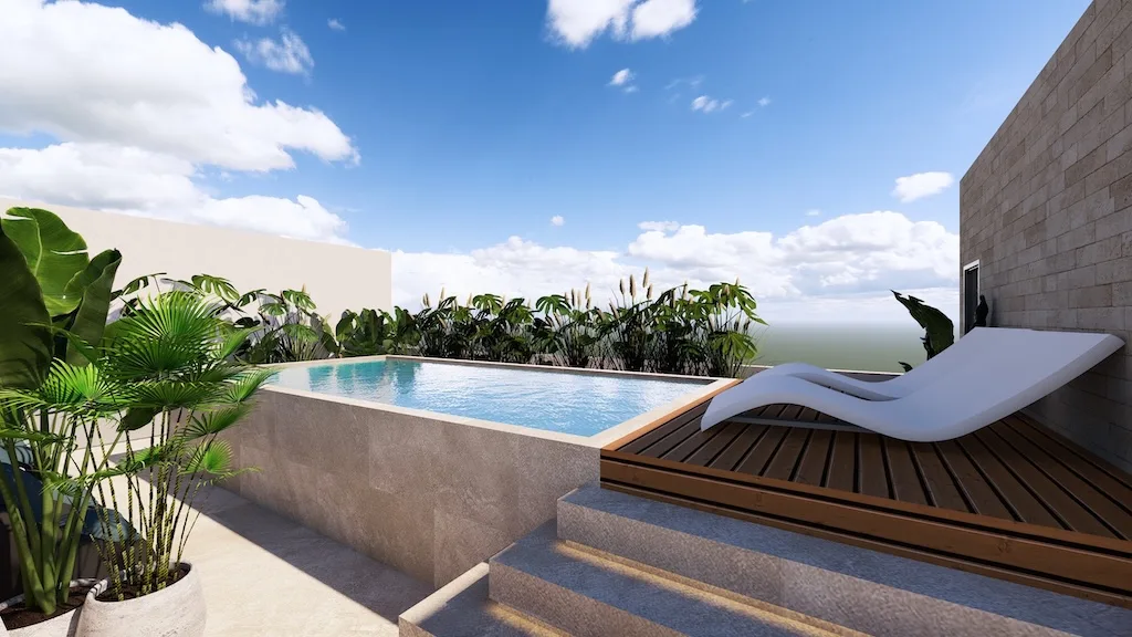 Studios neufs à Guéliz avec Piscine ROOFTOP - Photo 1