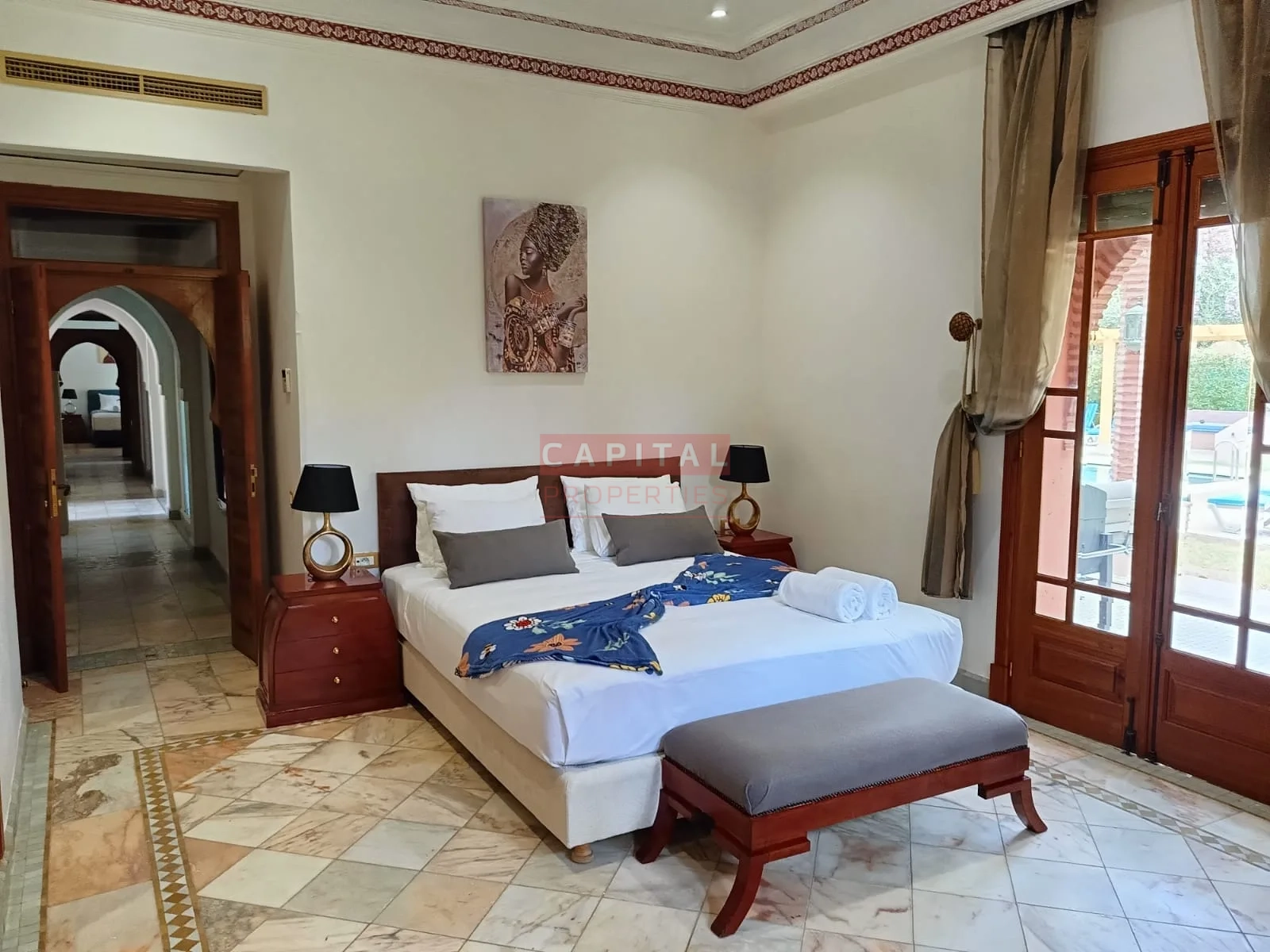 Location longue durée villa Palmeraie de Marrakech - Photo 6