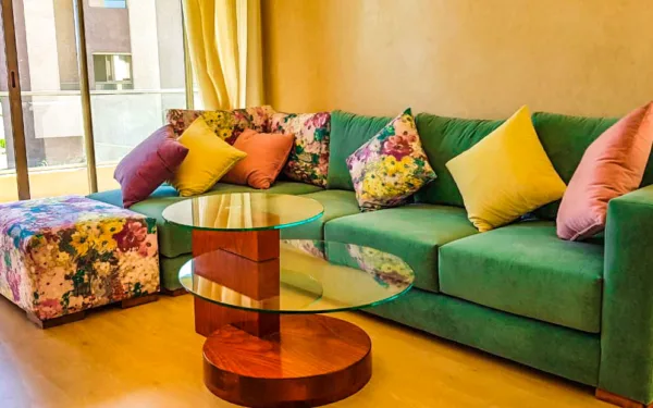 location studio meublé rez de jardin golf prestigia marrakech - Photo 25