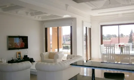 Luxueux appartement meublé à l'hivernage longue durée - Photo 4