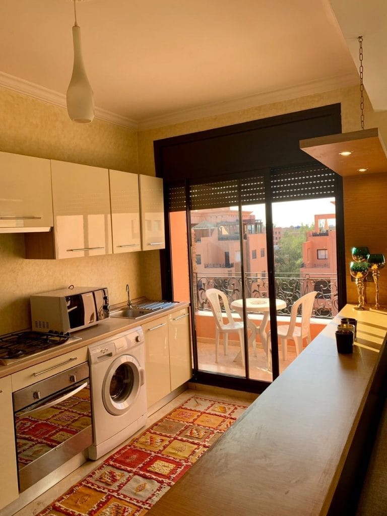 Location appartement meublé longue durée Hivernage Marrakech - Photo 9