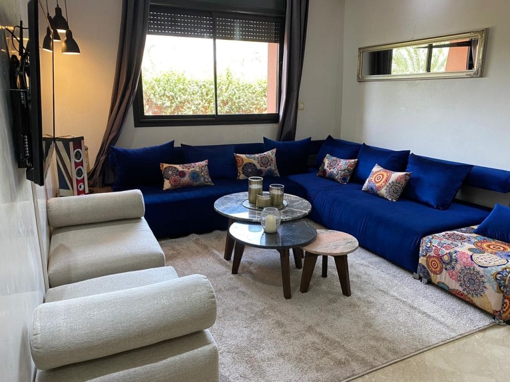 Location appartement meublé longue durée Hivernage Marrakech - Photo 3