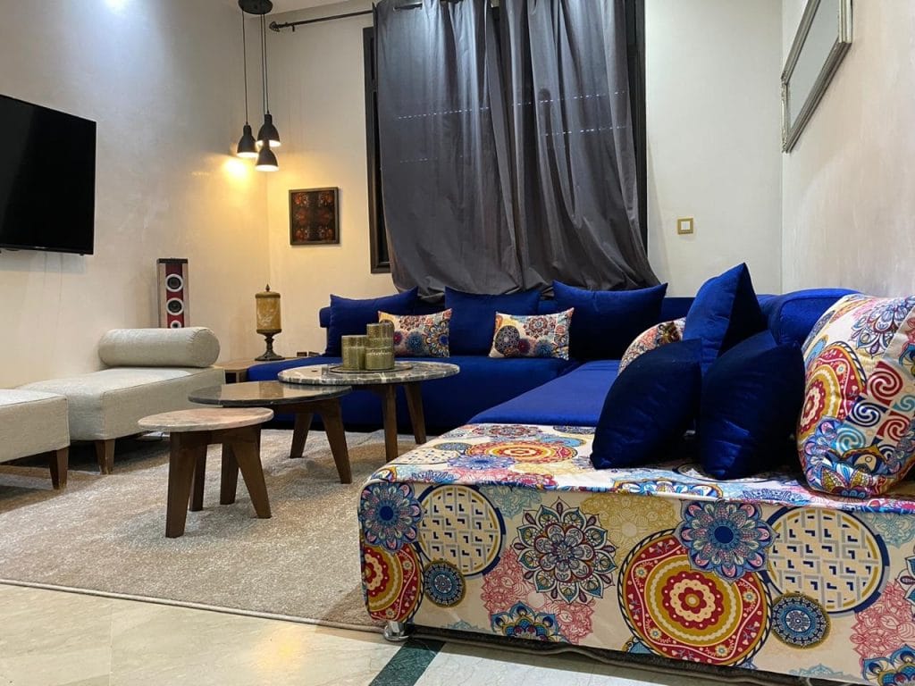 Location appartement meublé longue durée Hivernage Marrakech - Photo 5