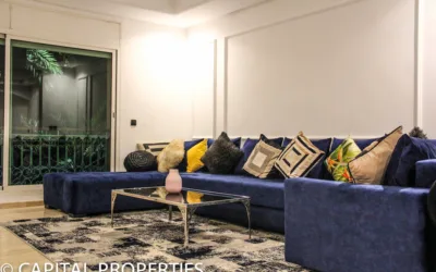 Location appartement meublé longue durée Gueliz Marrakech - Photo 23
