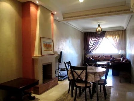 Location appartement meublé longue durée Avenue Med 6 Marrakech - Photo 2