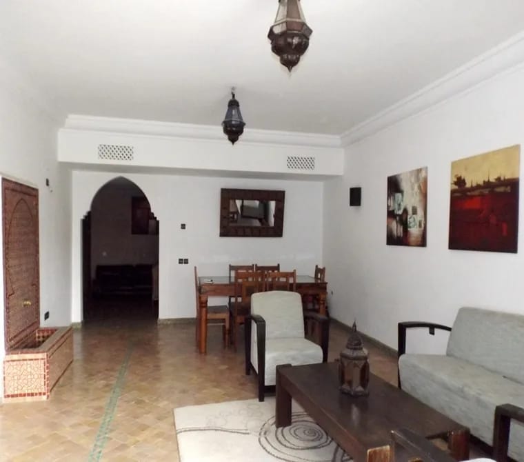 Location appartement meublé longue durée Hivernage Marrakech - Photo 3