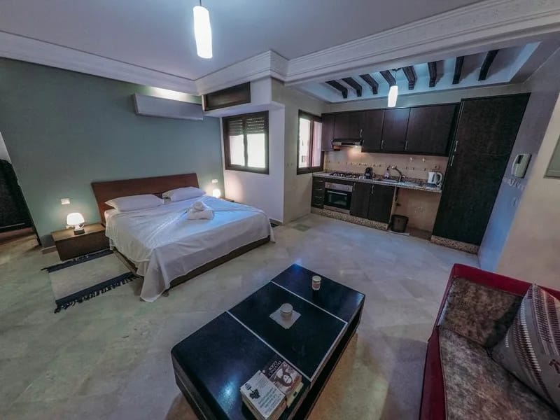 Location longue durée Studio meublé Guéliz Marrakech - Photo 9