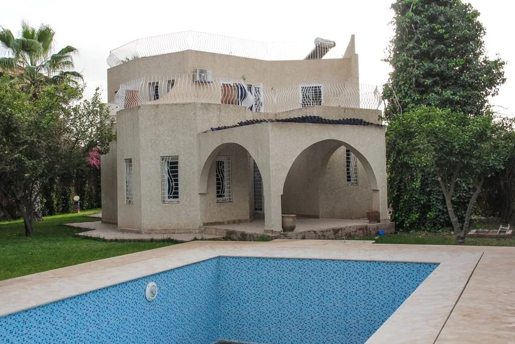 Grande villa location longue durée targa jaouhar marrakech - Photo 2