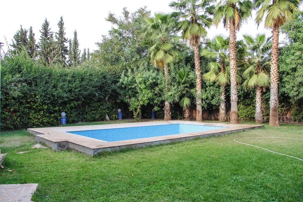 Grande villa location longue durée targa jaouhar marrakech - Photo 3