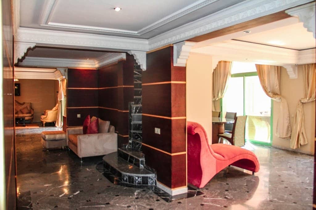 Location longue durée appartement duplex Hivernage Marrakech - Photo 4