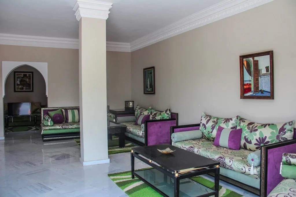Location appartement meublée longue durée Hivernage Marrakech - Photo 12