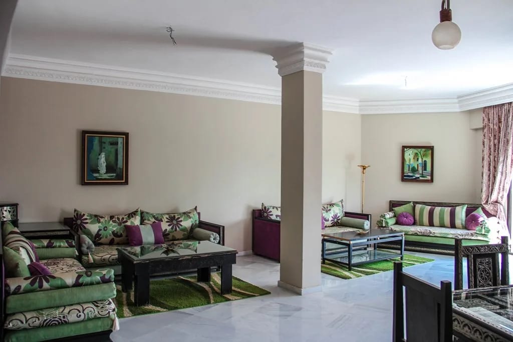 Location appartement meublée longue durée Hivernage Marrakech - Photo 8
