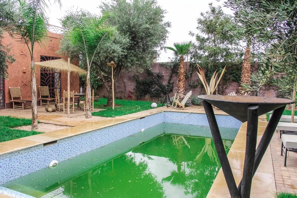 Location longue durée belle villa meublé route de fes Marrakech - Photo 17