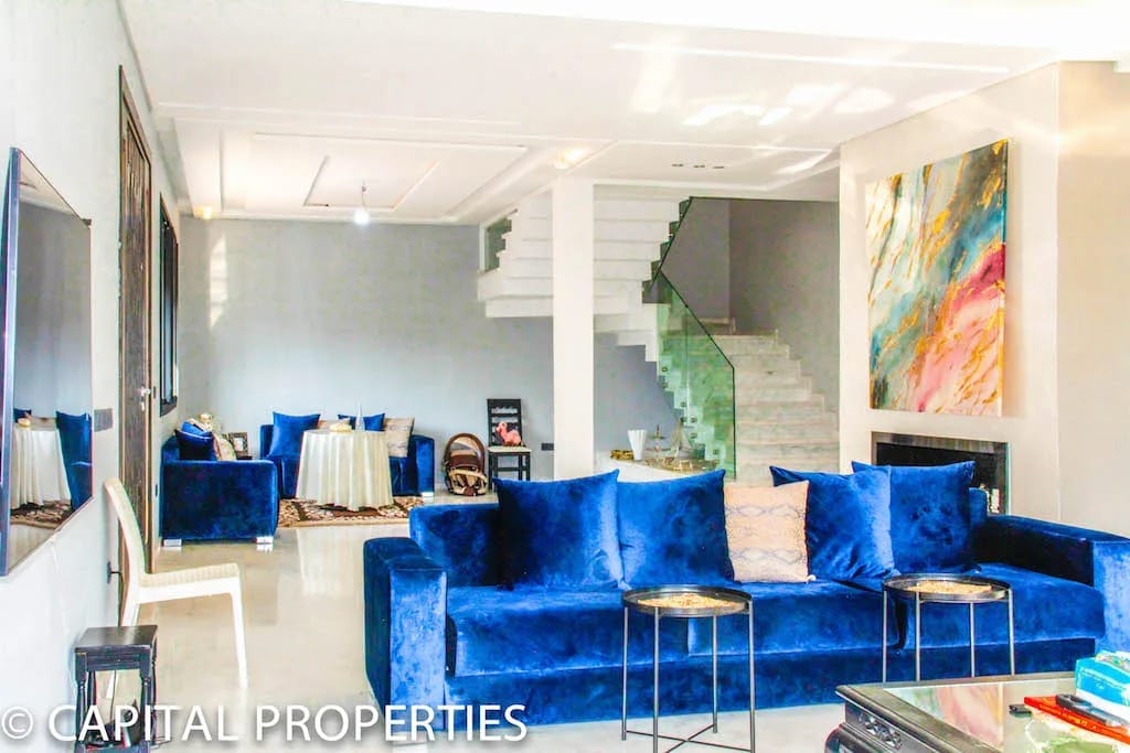 Vente villa meublee golf noria marrakech - Photo 6