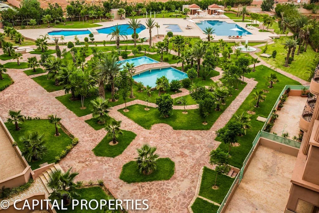 location appartement avec terrasse hivernage marrakech - Photo 12