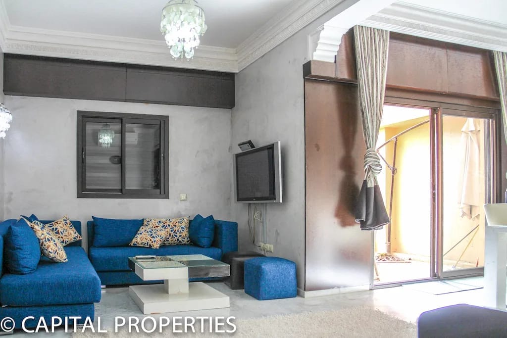 location appartement avec terrasse hivernage marrakech - Photo 2