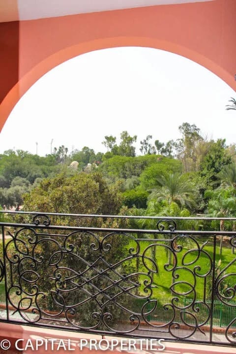 Location longue duree appartement sur jardin Harti Marrakech - Photo 10