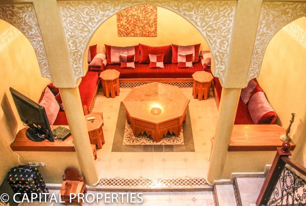 Location longue durée Riad a Marrakech - Photo 2