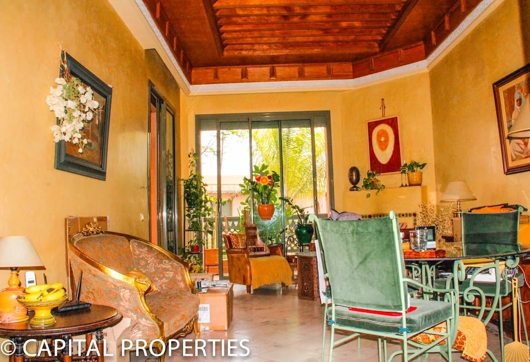 Location lumineux appartement longue durée palmeraie de marrakech - Photo 12