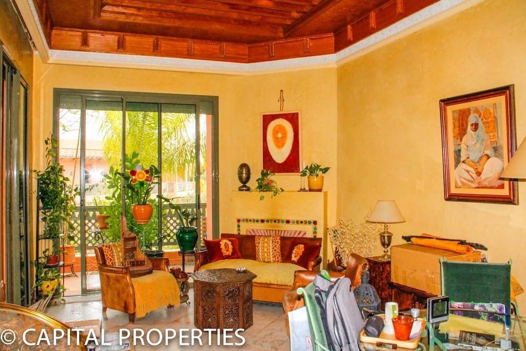 Location lumineux appartement longue durée palmeraie de marrakech - Photo 15