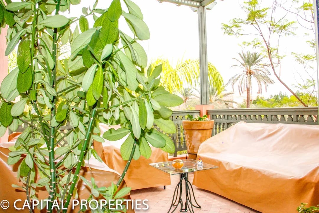 Location lumineux appartement longue durée palmeraie de marrakech - Photo 26