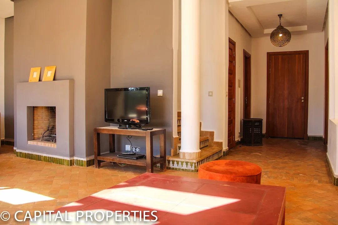 Location longue duree villa meublee Golf Samanah Marrakech - Photo 14