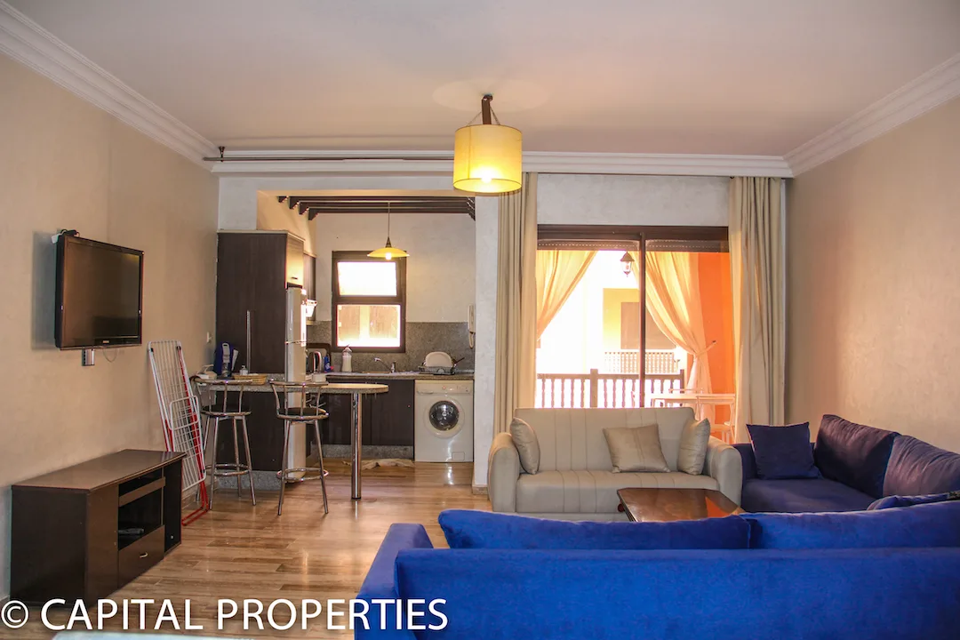 Location appartement avec terrasse a Gueliz marrakech - Photo 4