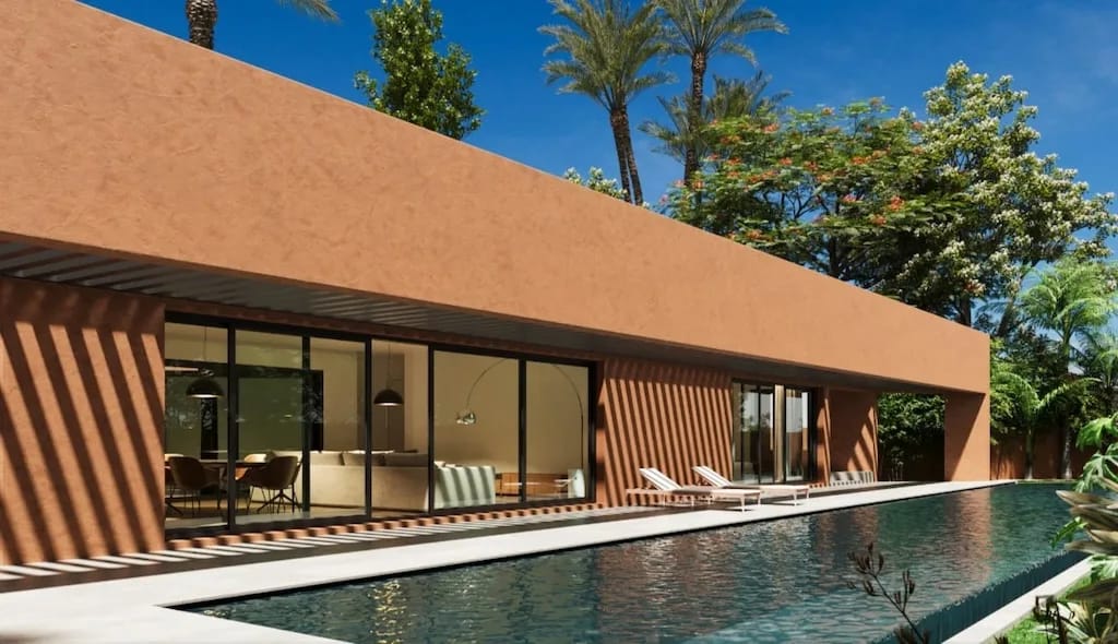 Programme neuf villas de luxe modernes plain-pied à Marrakech - Photo 2